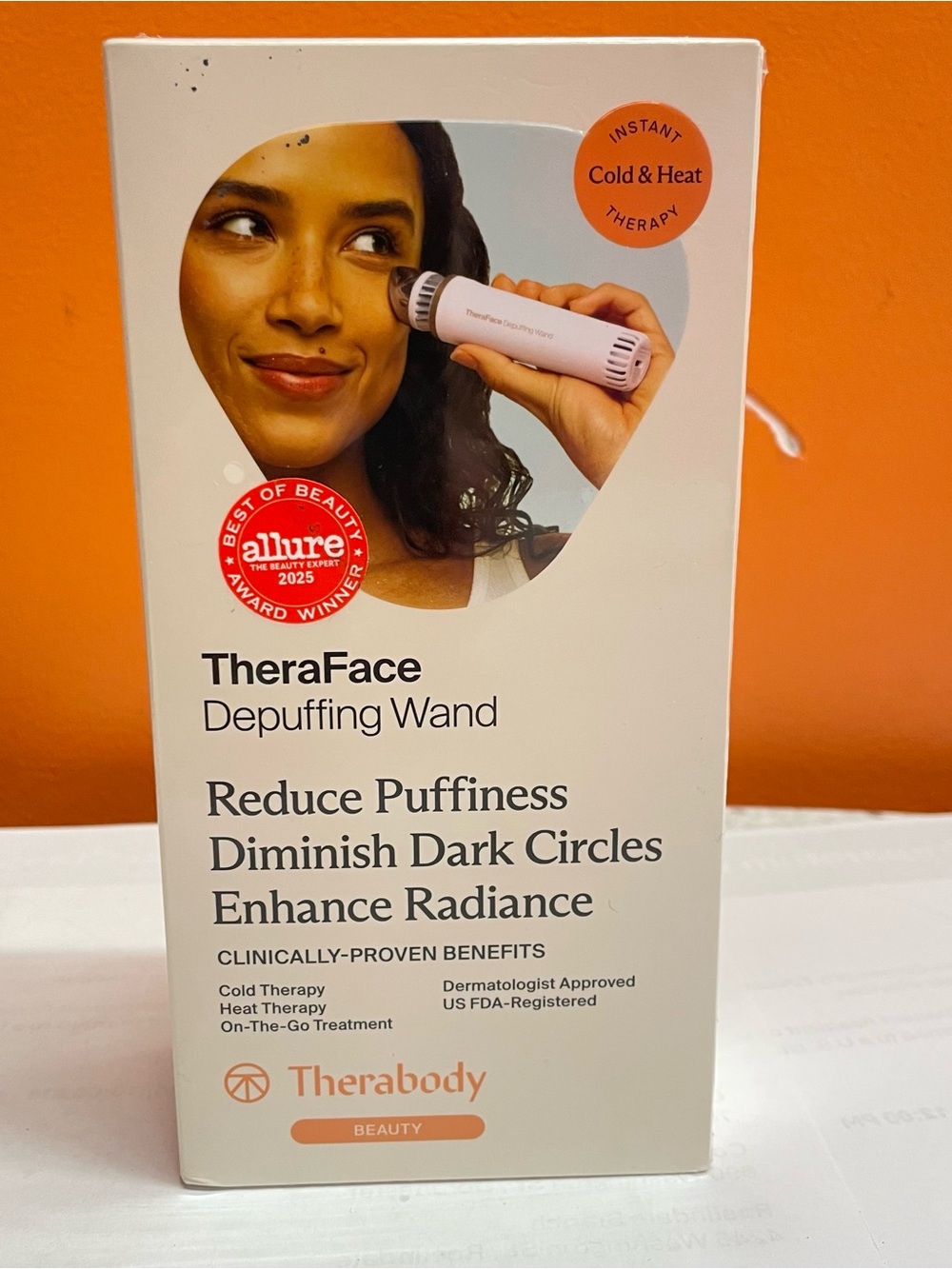 Therabody TheraFace Depuffing Wand NWT